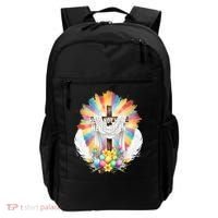 Celebrate Easter He Is Not Here He Is Risen Matthew 28:6 Backpack thumb 0