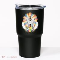 Celebrate Easter He Is Not Here He Is Risen Matthew 28:6 Tumbler thumb 0