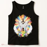 Celebrate Easter He Is Not Here He Is Risen Matthew 28:6 Tank Top thumb 2