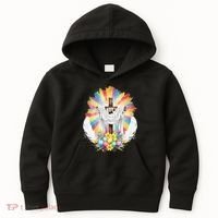 Celebrate Easter He Is Not Here He Is Risen Matthew 28:6 Kids Hoodie thumb 0