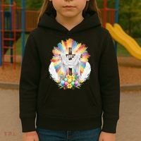 Celebrate Easter He Is Not Here He Is Risen Matthew 28:6 Kids Hoodie thumb 3