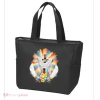 Celebrate Easter He Is Not Here He Is Risen Matthew 28:6 Tote Bag thumb 3