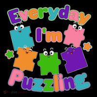 Cute Everyday I'm Puzzling Autism Awareness Coffee Mug thumb 5