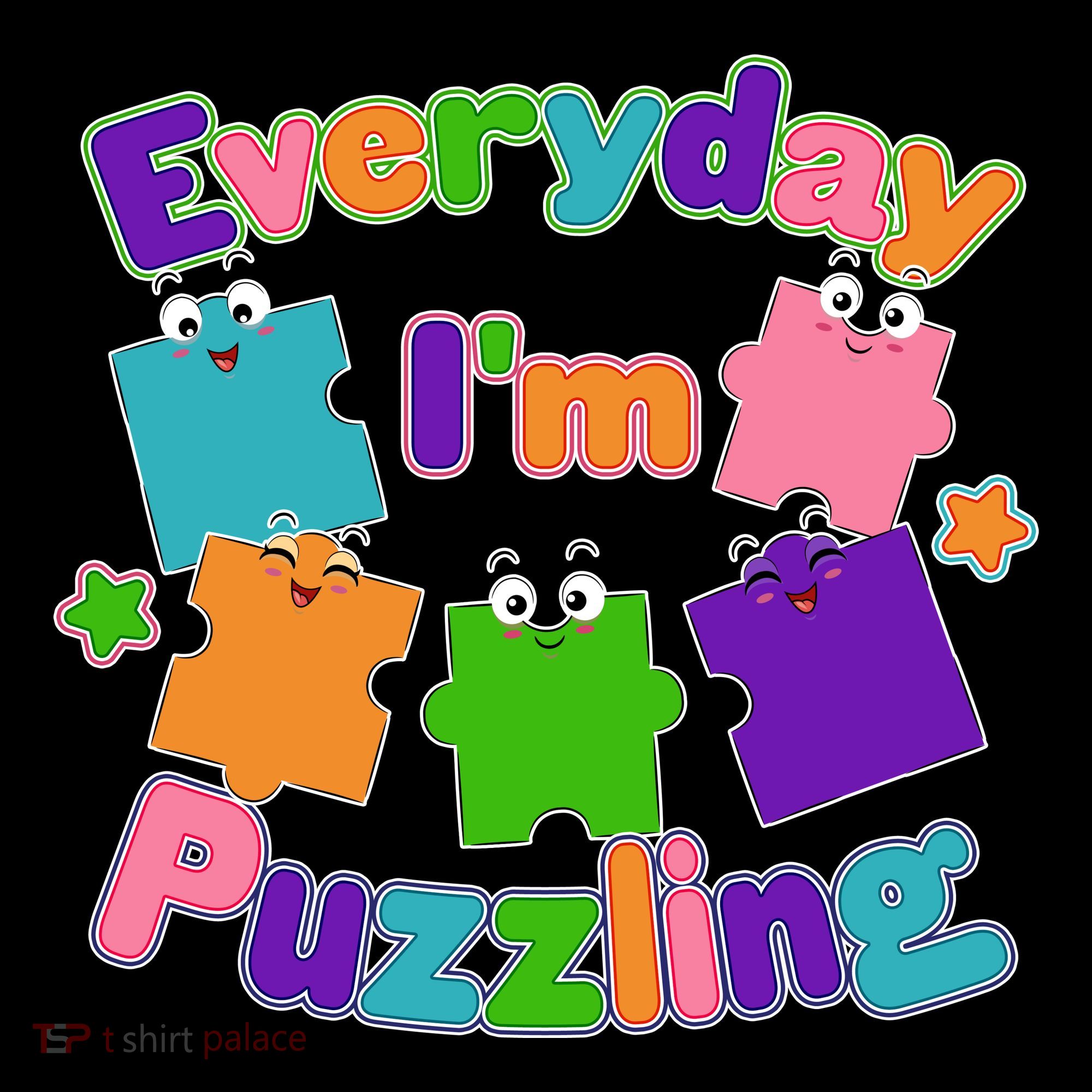 Cute Everyday I'm Puzzling Autism Awareness Coffee Mug
