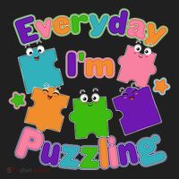Cute Everyday I'm Puzzling Autism Awareness Tumbler thumb 3