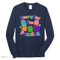 Cute Everyday I'm Puzzling Autism Awareness Long Sleeve Shirt thumb 0