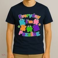 Cute Everyday I'm Puzzling Autism Awareness T-Shirt thumb 3