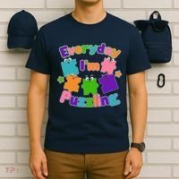 Cute Everyday I'm Puzzling Autism Awareness T-Shirt thumb 6