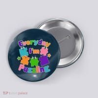 Cute Everyday I'm Puzzling Autism Awareness Button thumb 0