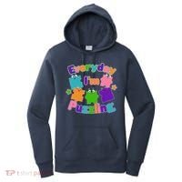 Cute Everyday I'm Puzzling Autism Awareness Women's Hoodie thumb 0