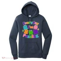 Cute Everyday I'm Puzzling Autism Awareness Women's Hoodie thumb 0