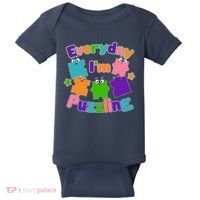 Cute Everyday I'm Puzzling Autism Awareness Baby Bodysuit thumb 0