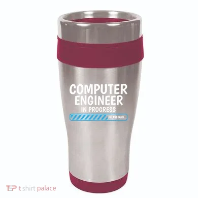 Computer Engineer In Progress Future Computer Engineer 16oz Travel Tumbler
