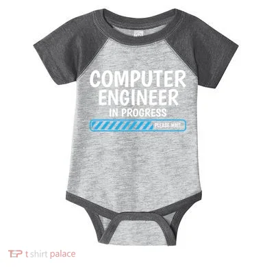 Computer Engineer In Progress Future Computer Engineer Infant Baby Jersey Bodysuit