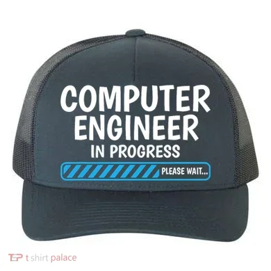 Computer Engineer In Progress Future Computer Engineer Yupoong Adult 5-Panel Trucker Hat