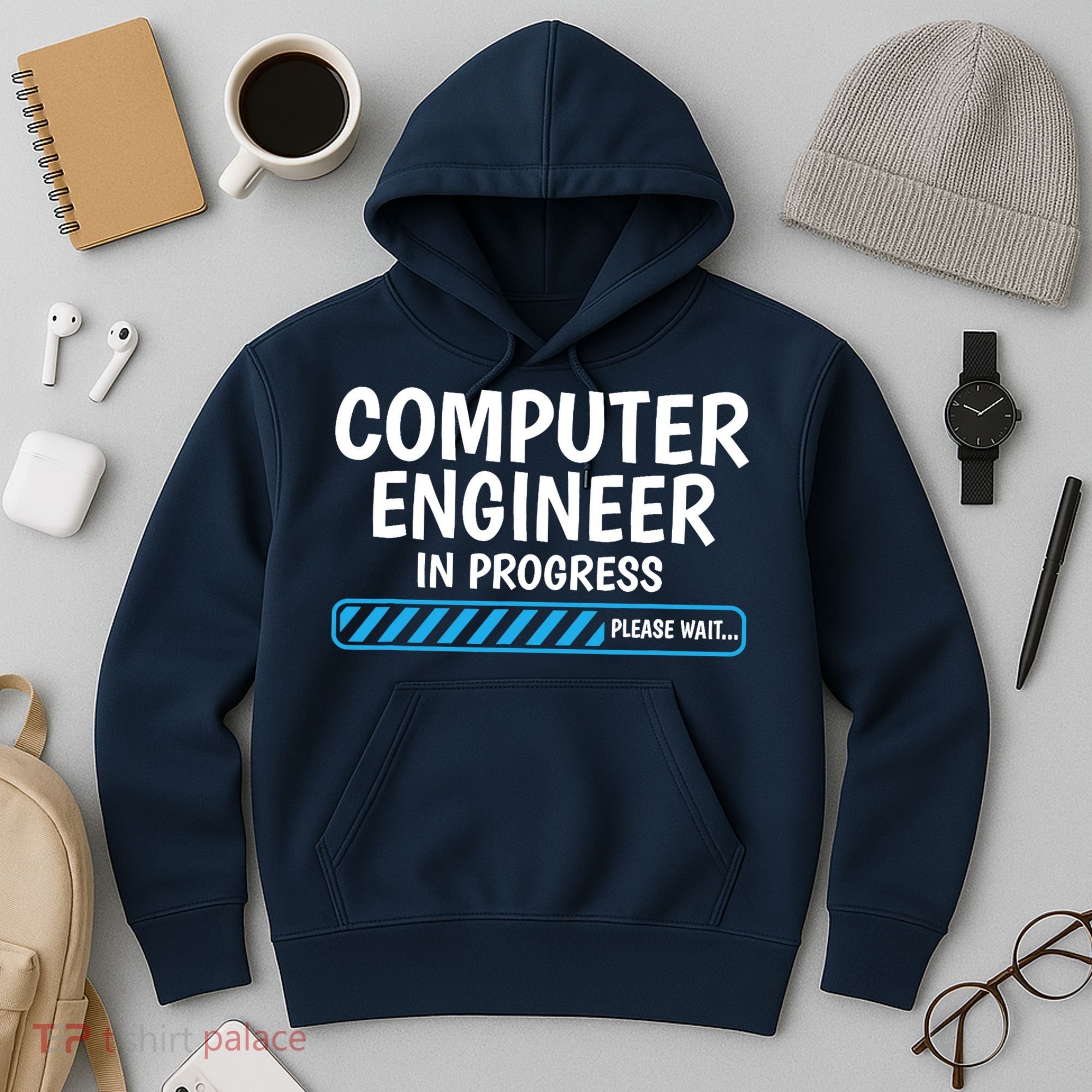 Computer Engineer In Progress Future Computer Engineer Hoodie