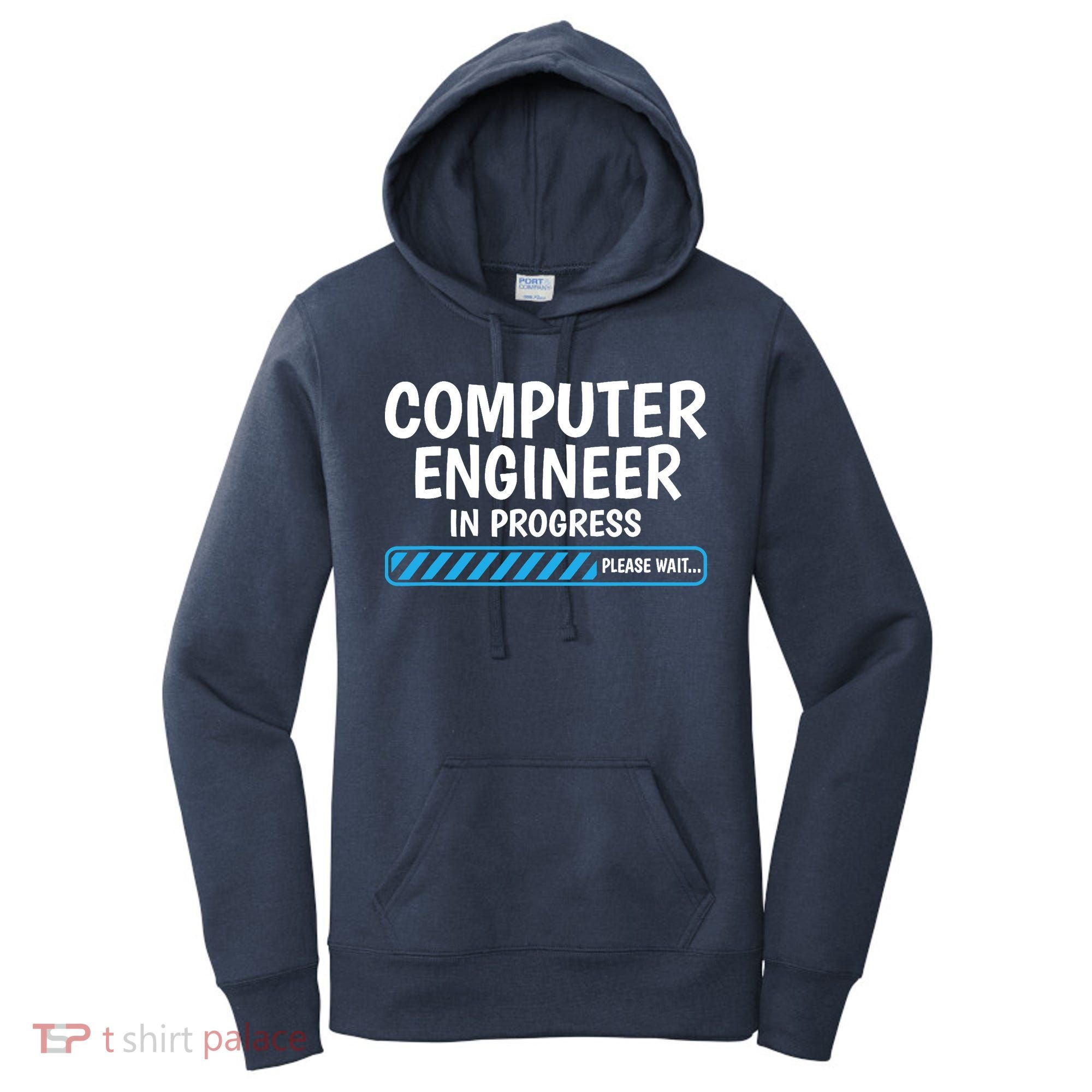 Computer Engineer In Progress Future Computer Engineer Women's Hoodie