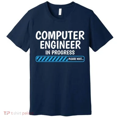 Computer Engineer In Progress Future Computer Engineer Premium T-Shirt