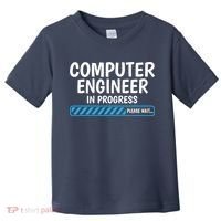 Computer Engineer In Progress Future Computer Engineer Toddler T-Shirt thumb 0