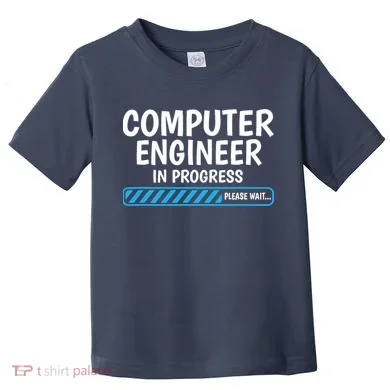 Computer Engineer In Progress Future Computer Engineer Toddler T-Shirt