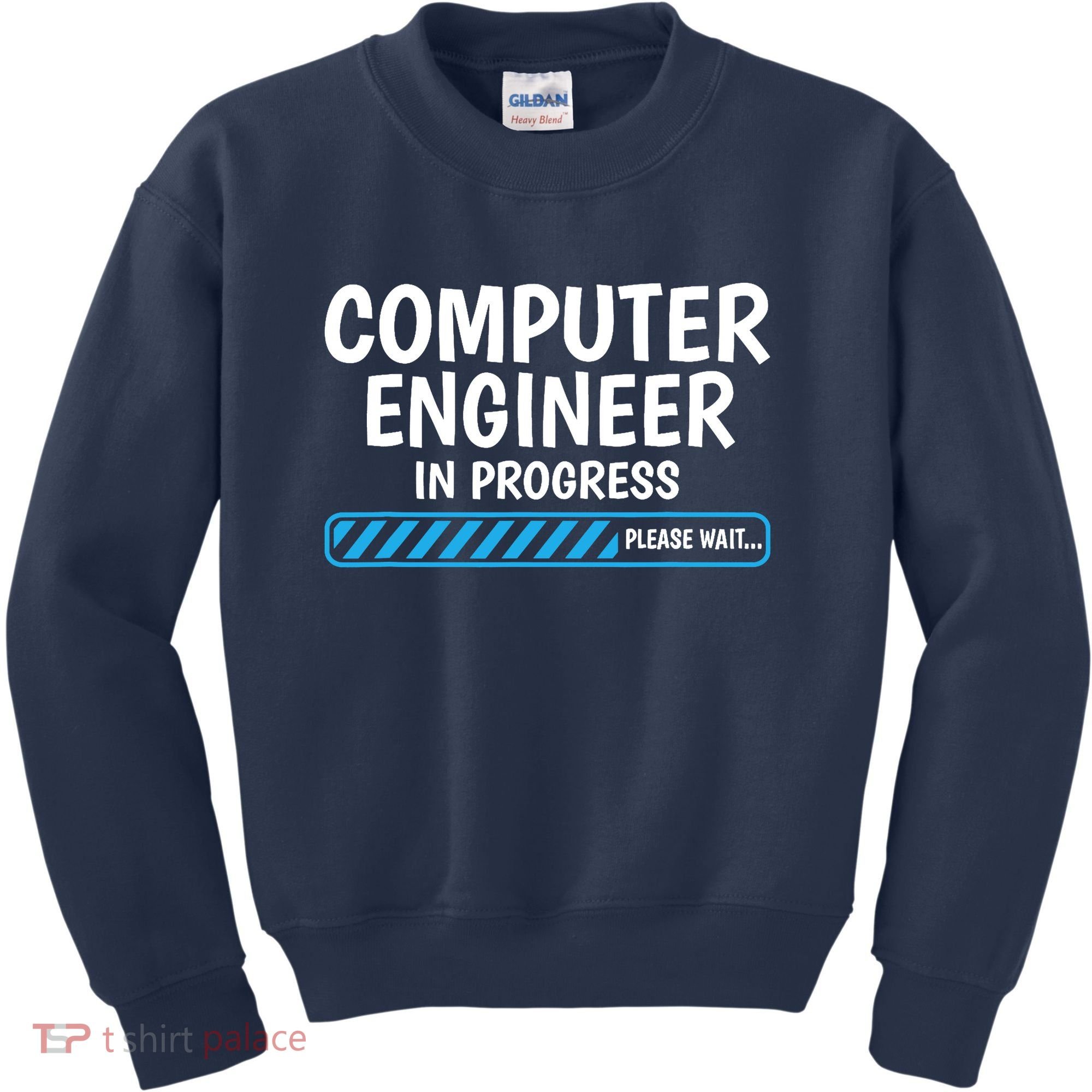 Computer Engineer In Progress Future Computer Engineer Kids Sweatshirt