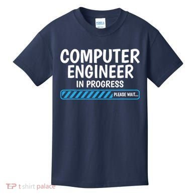 Computer Engineer In Progress Future Computer Engineer Kids T-Shirt