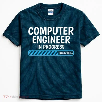 Computer Engineer In Progress Future Computer Engineer Kids Tie-Dye T-Shirt
