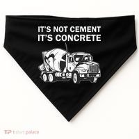 Civil Engineer Its Concrete Engineering USA-Made Doggie Bandana thumb 0