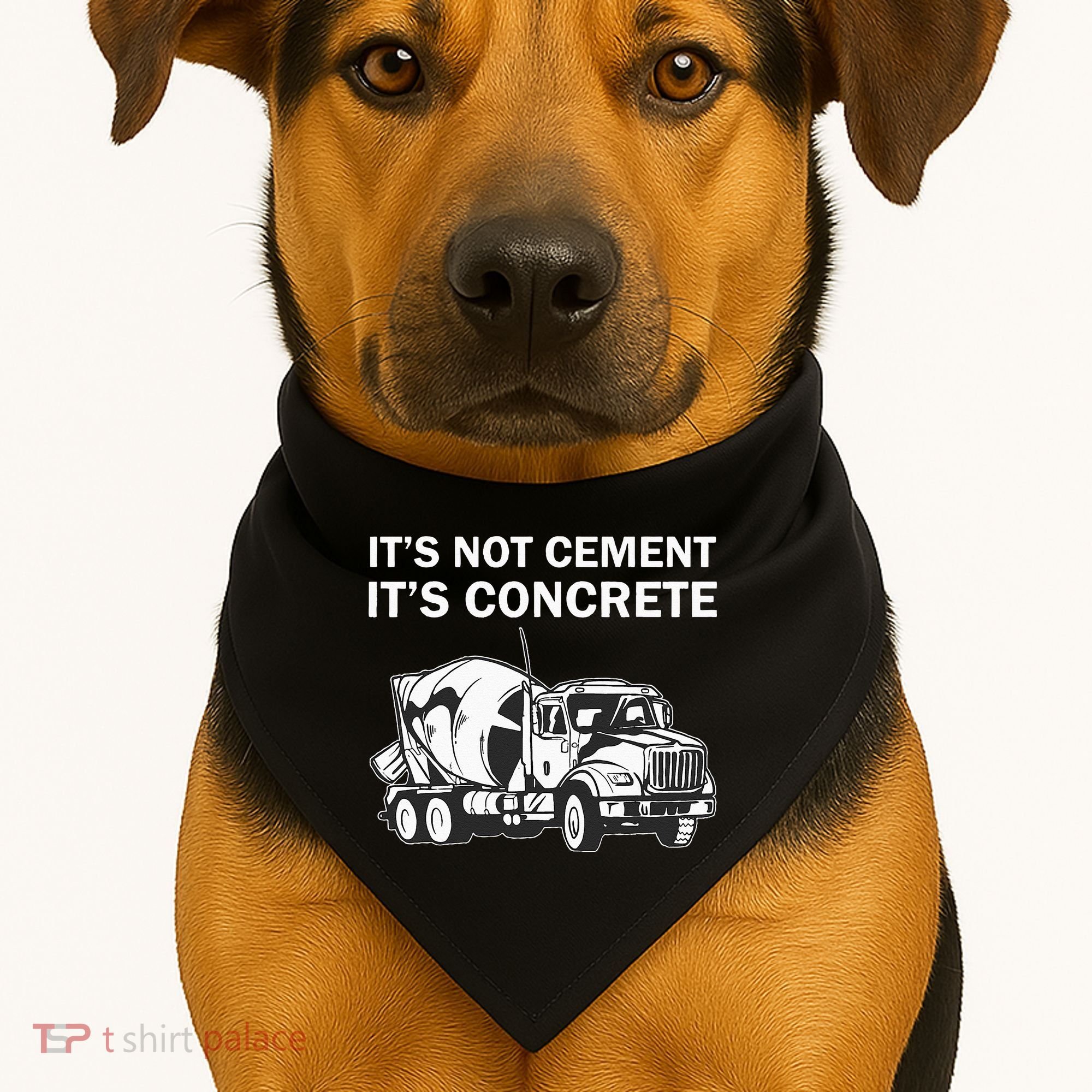 Civil Engineer Its Concrete Engineering USA-Made Doggie Bandana