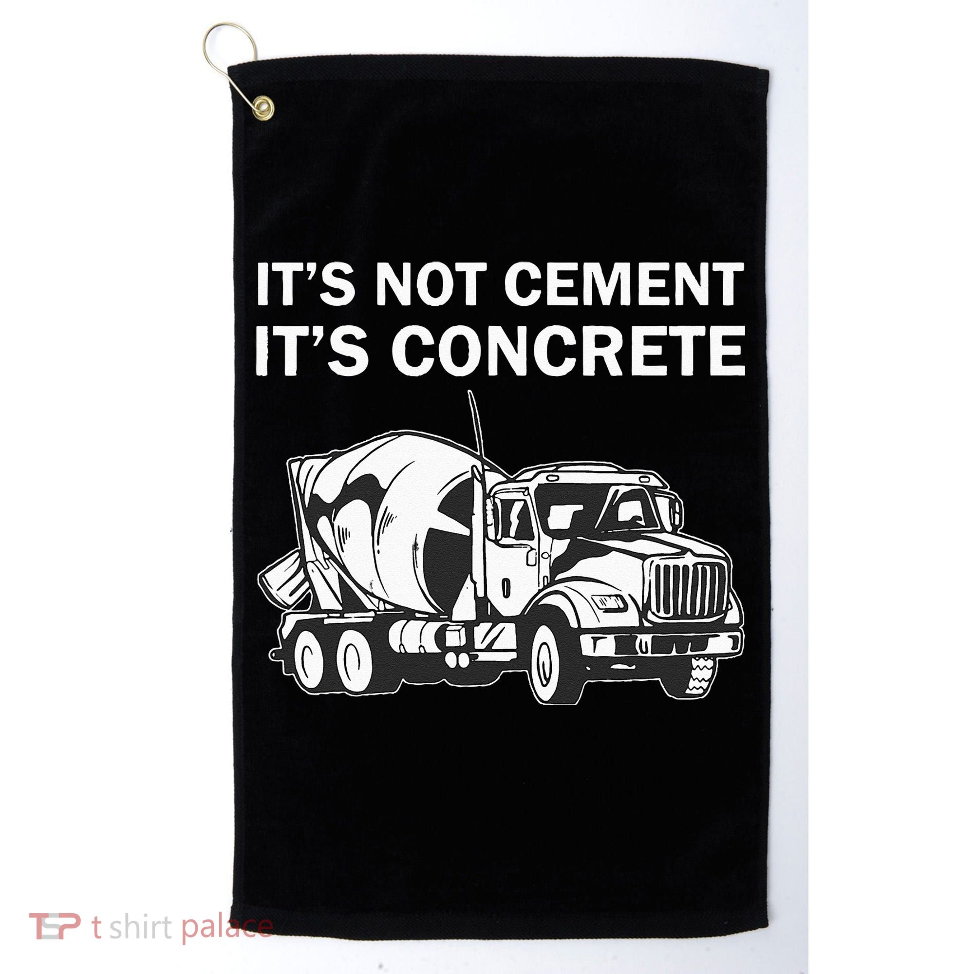Civil Engineer Its Concrete Engineering Golf Towel