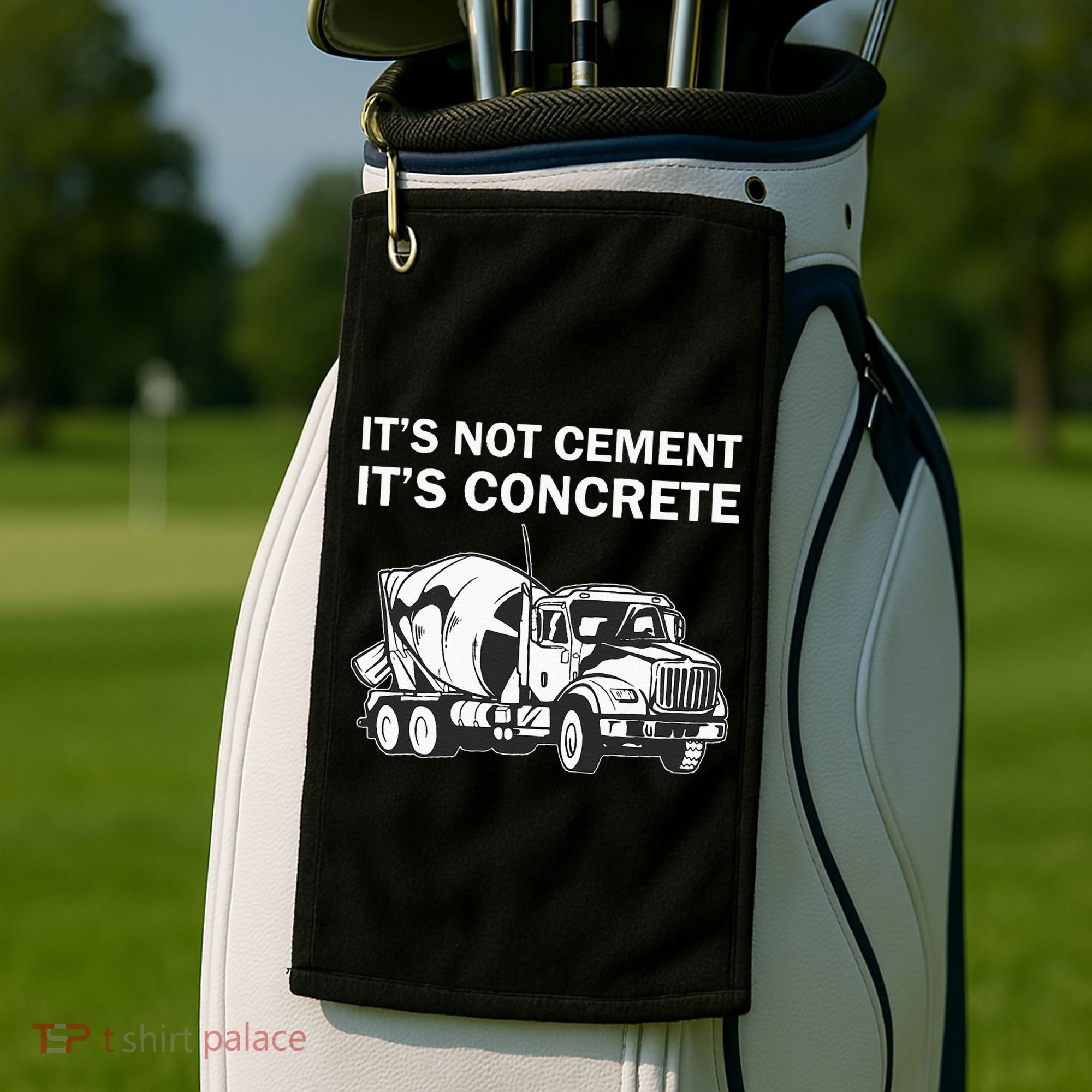 Civil Engineer Its Concrete Engineering Golf Towel