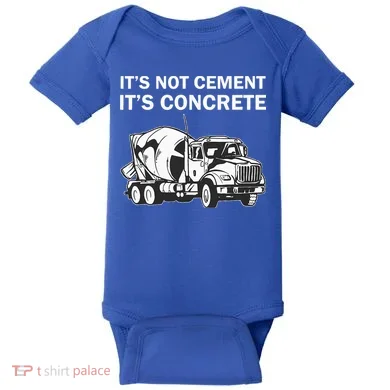 Civil Engineer Its Concrete Engineering Baby Bodysuit