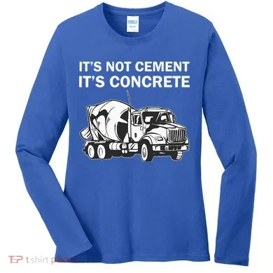 Civil Engineer Its Concrete Engineering Women's Long Sleeve Shirt