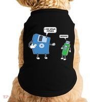 Computer Engineering I Men Father Son Floppy Disk Engineer Short Sleeve Doggie Tank thumb 0
