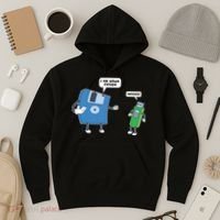 Computer Engineering I Men Father Son Floppy Disk Engineer Short Sleeve Hoodie thumb 3