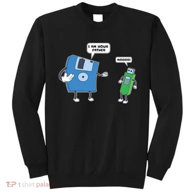 Computer Engineering I Men Father Son Floppy Disk Engineer Short Sleeve Sweatshirt