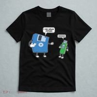 Computer Engineering I Men Father Son Floppy Disk Engineer Short Sleeve T-Shirt thumb 5