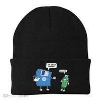 Computer Engineering I Men Father Son Floppy Disk Engineer Short Sleeve Beanie thumb 0