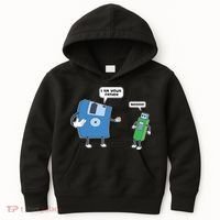 Computer Engineering I Men Father Son Floppy Disk Engineer Short Sleeve Kids Hoodie thumb 0