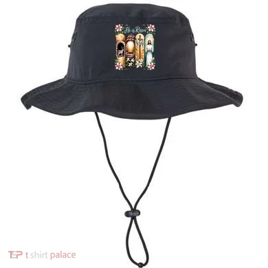 Celebrate Easter Jesus He Is Risen Bucket Hat