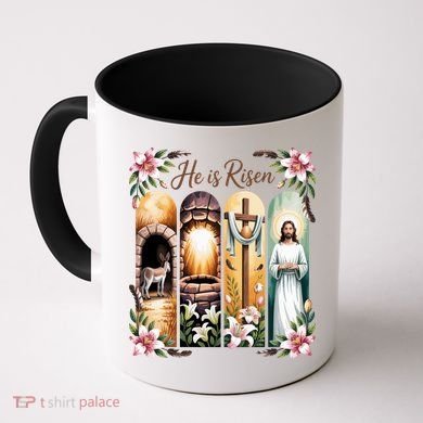 Celebrate Easter Jesus He Is Risen Coffee Mug