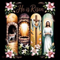 Celebrate Easter Jesus He Is Risen Coffee Mug thumb 5