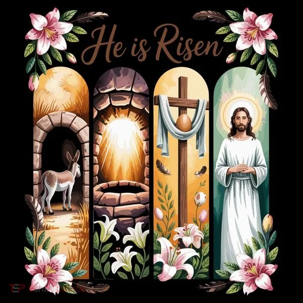 Celebrate Easter Jesus He Is Risen Coffee Mug