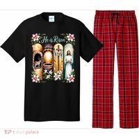 Celebrate Easter Jesus He Is Risen Pajama Set thumb 0