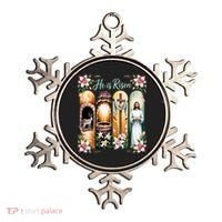 Celebrate Easter Jesus He Is Risen Ornament thumb 0