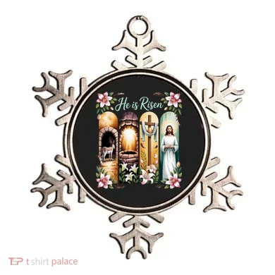 Celebrate Easter Jesus He Is Risen Ornament