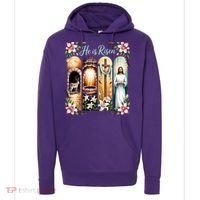 Celebrate Easter Jesus He Is Risen Hoodie thumb 0