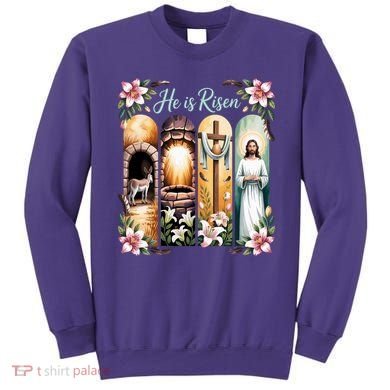Celebrate Easter Jesus He Is Risen Sweatshirt