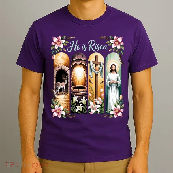 Celebrate Easter Jesus He Is Risen T-Shirt