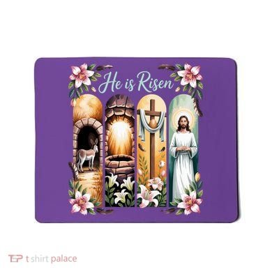 Celebrate Easter Jesus He Is Risen Mousepad
